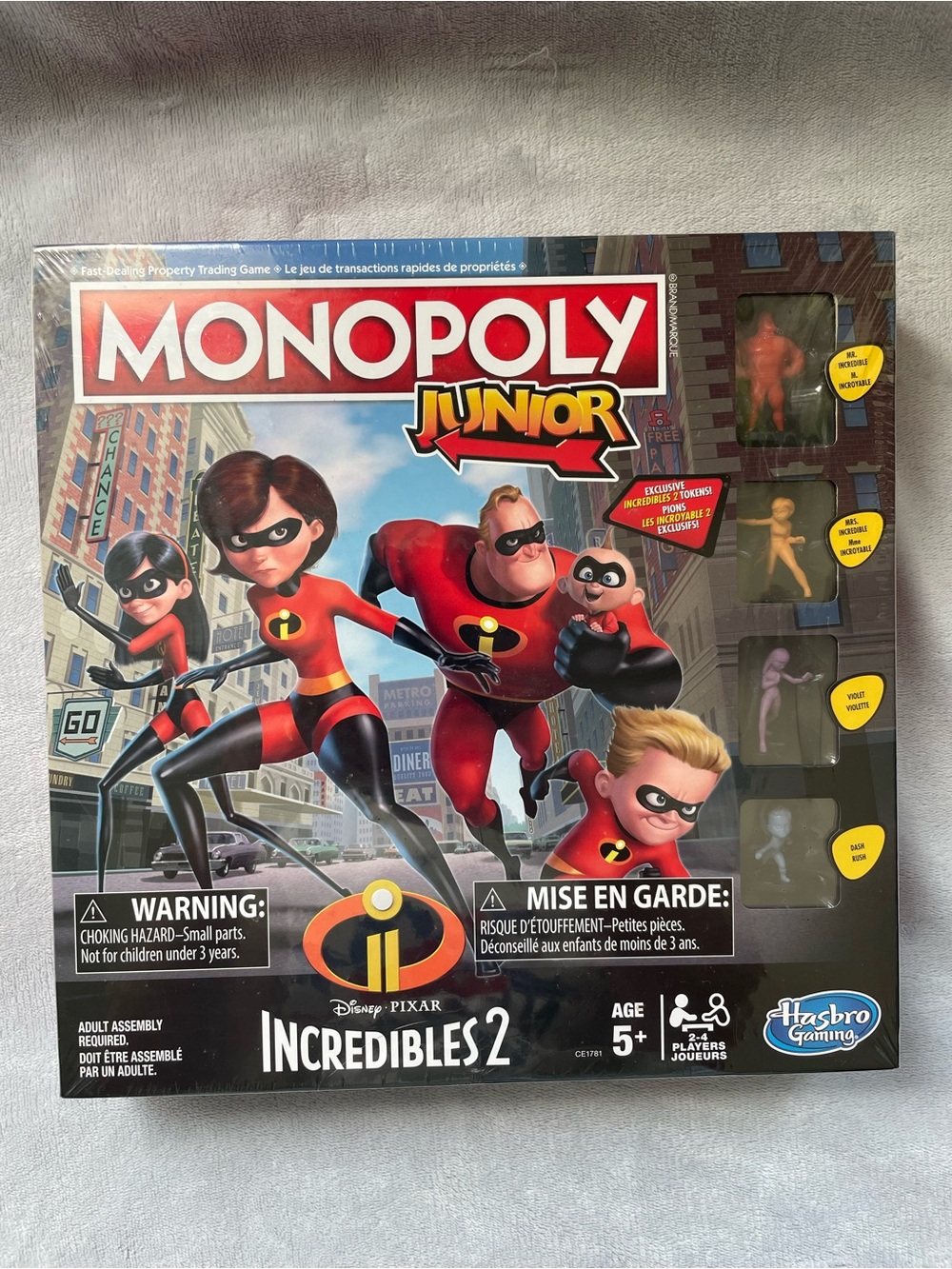 SEALED Monopoly Junior: Incredibles 2 Edition